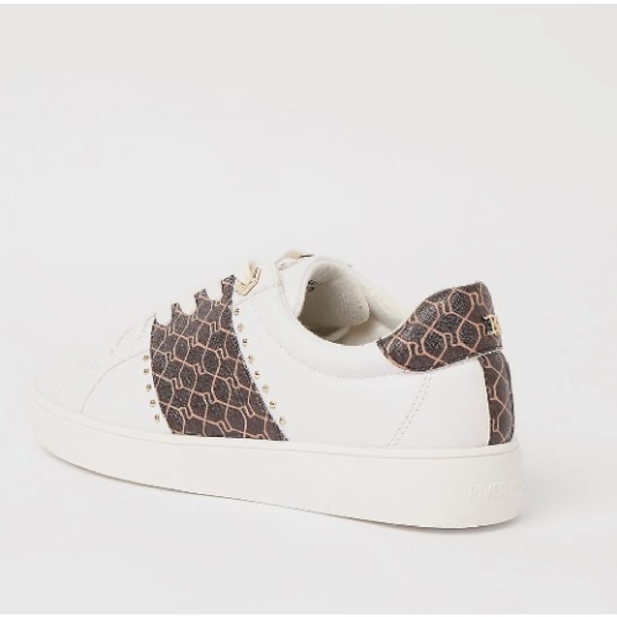 River island sales leopard print trainers