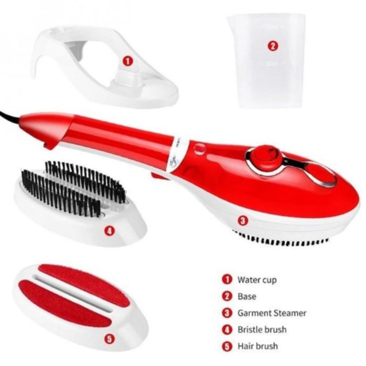 Steam iron outlet brush