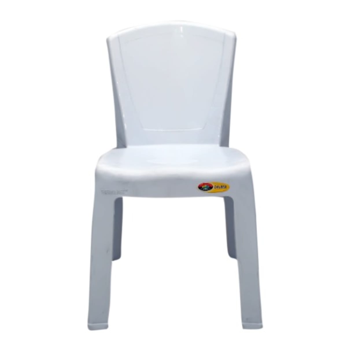 Mid Plastic Chair With Back Rest White Konga Online Shopping