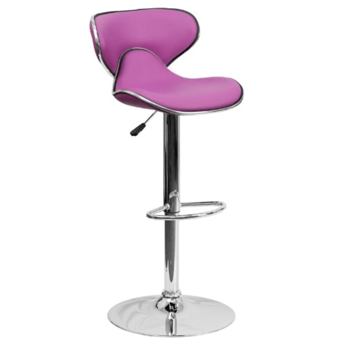 Adjustable Swivel Bar Stool Purple Konga Online Shopping