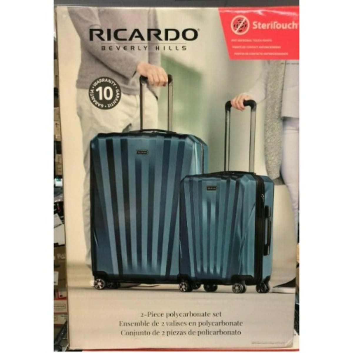 Ricardo beverly hills new arrivals 2 piece luggage set