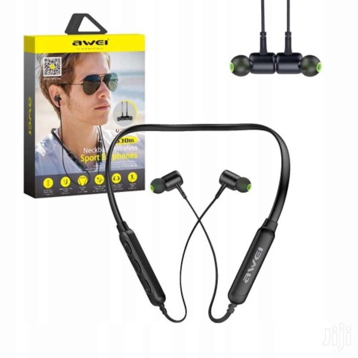 Awei wireless online sports earphones