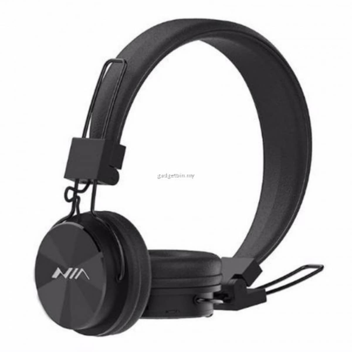 NIA X3 Wireless Bluetooth Headphone Black Konga Online Shopping