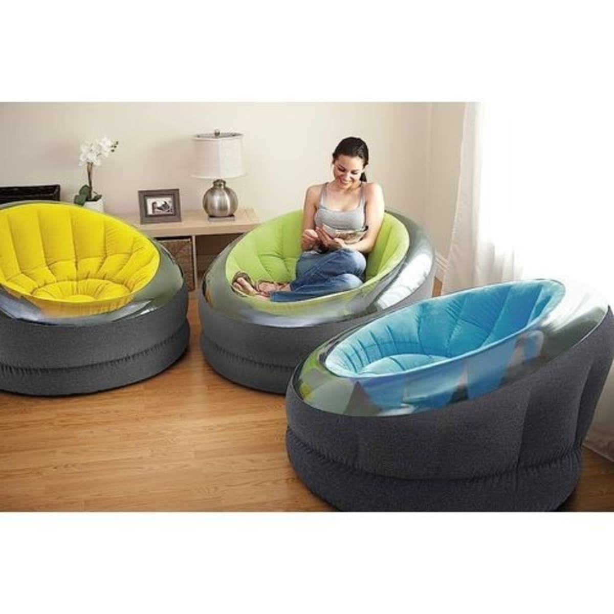 Intex beanless hotsell bag inflatable chair