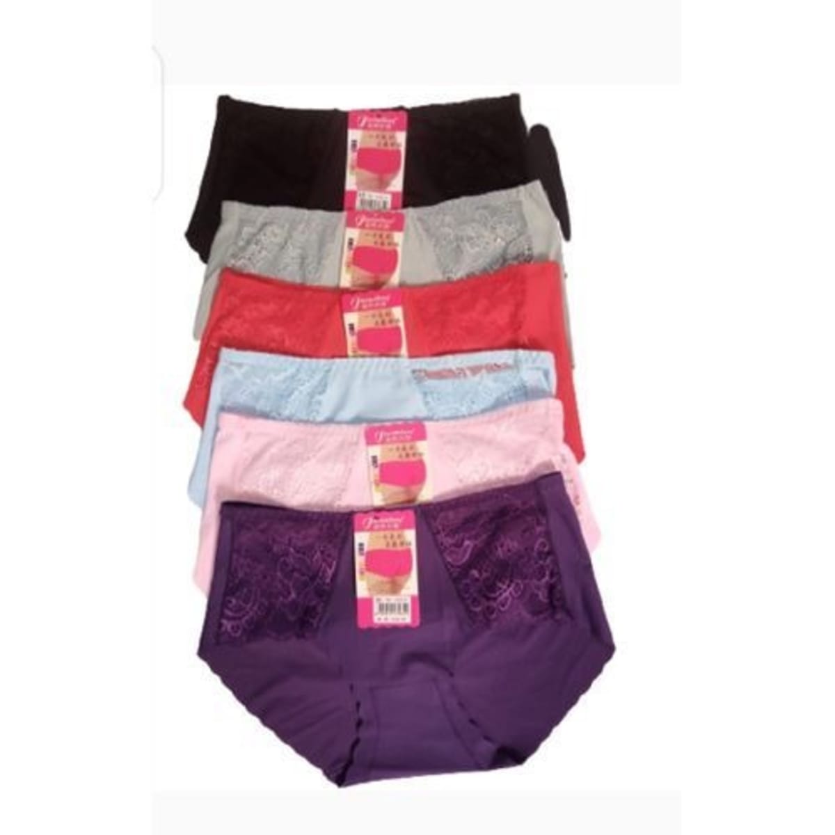 Cotton Underwear Pants For Ladies - 6 Pieces