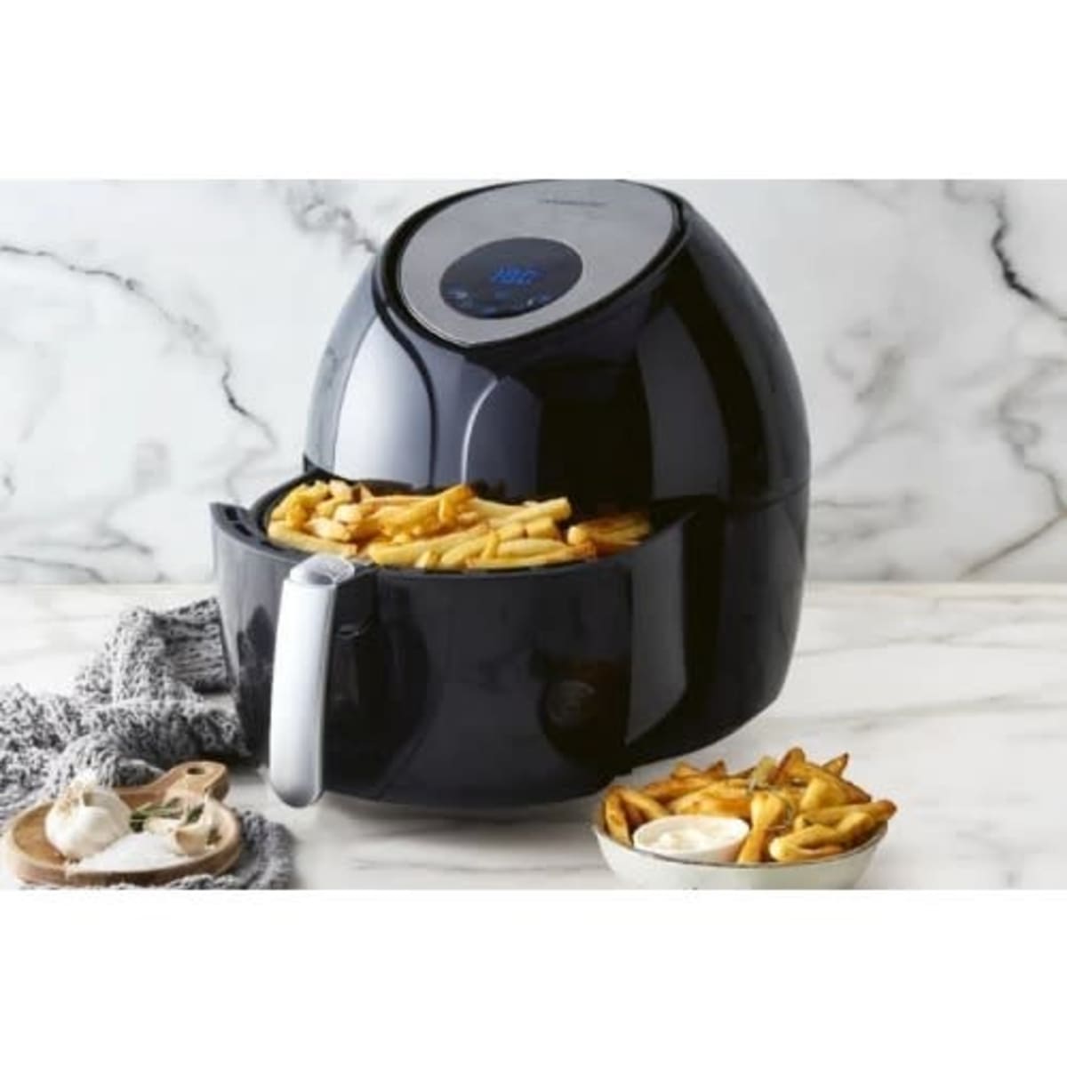 Ambiano black clearance compact air fryer