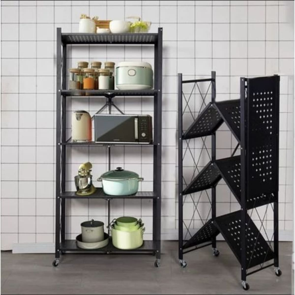 Aluminium racking store