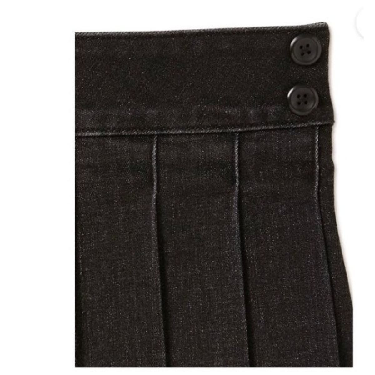 Black denim skirt toddler online
