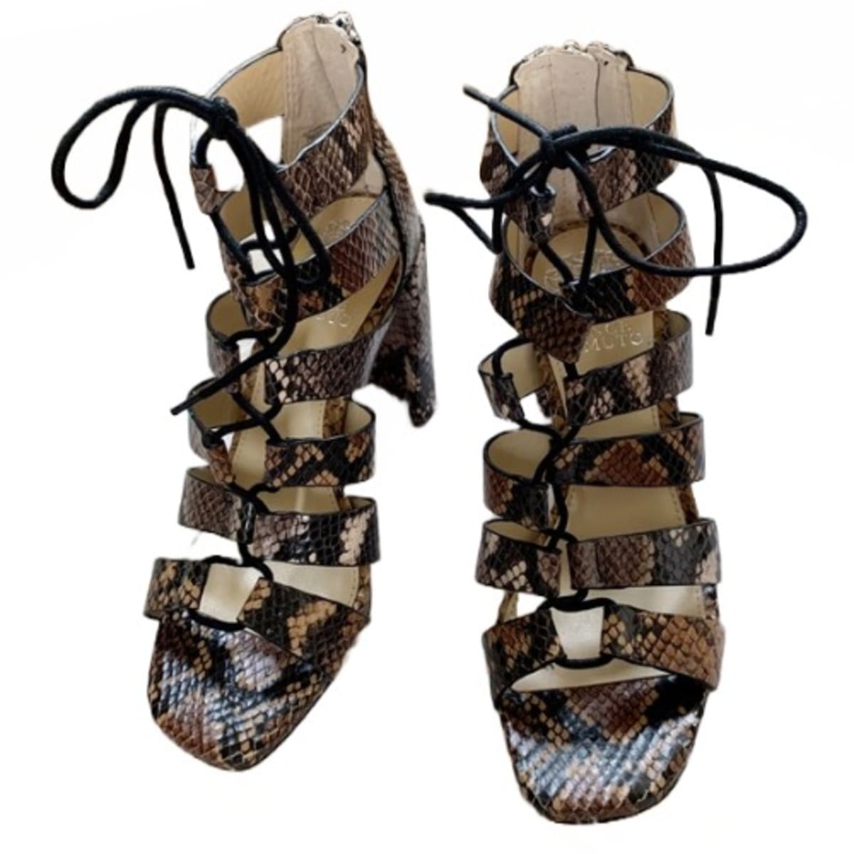 Vince camuto snakeskin sandals hot sale
