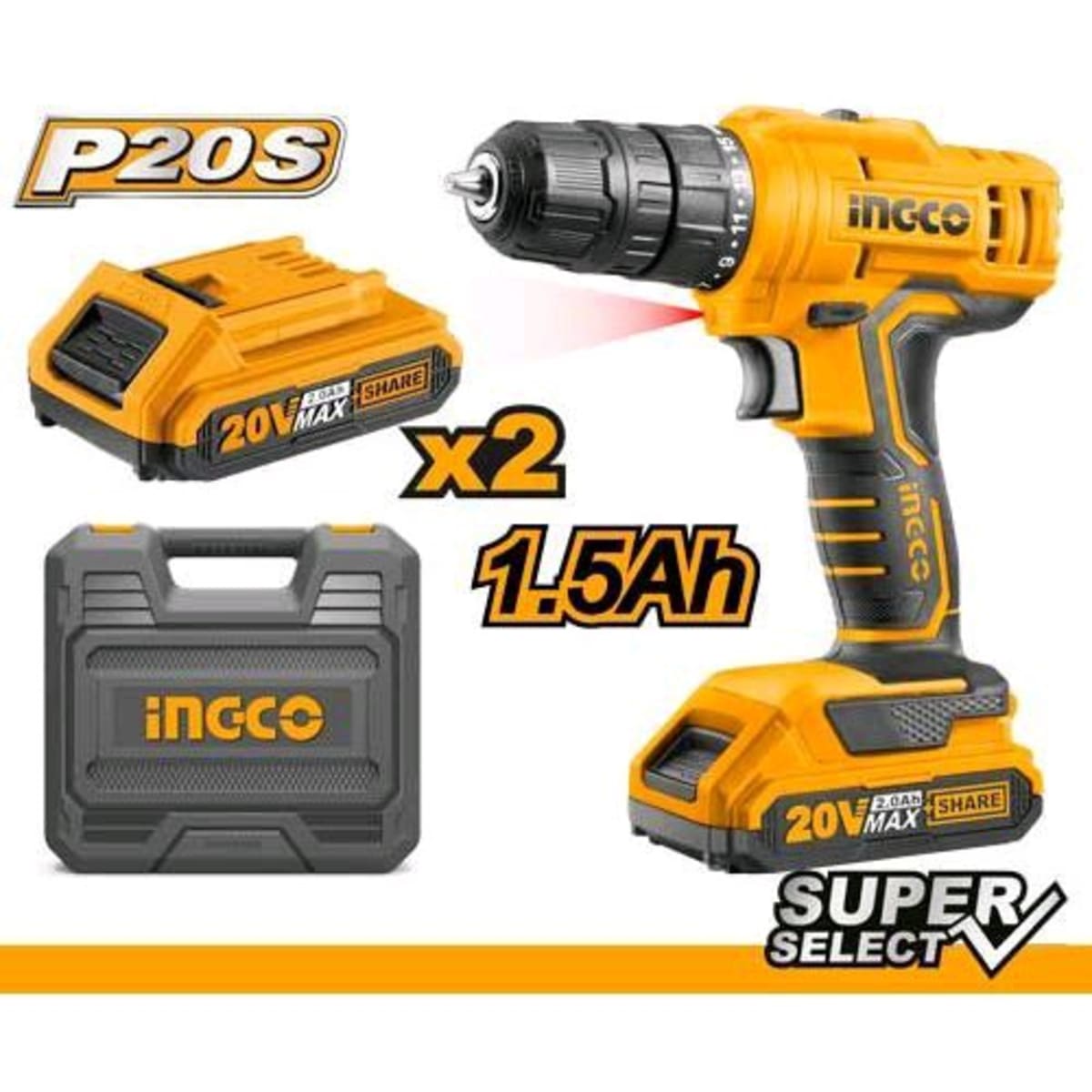 Ingco 18v shop cordless drill