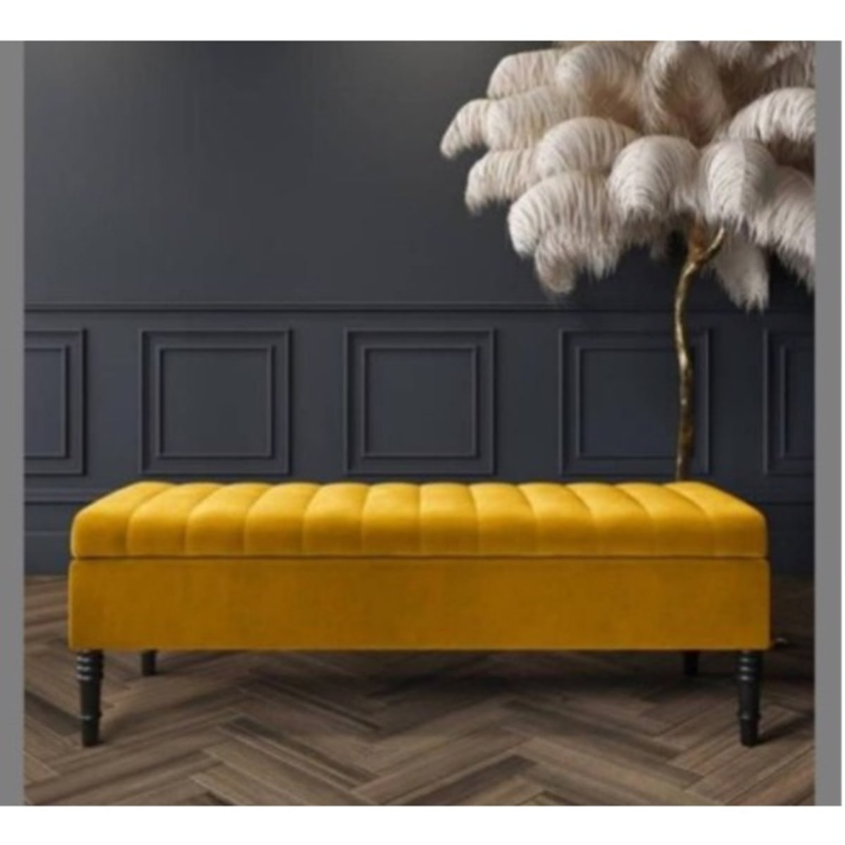 Bed best sale stool storage
