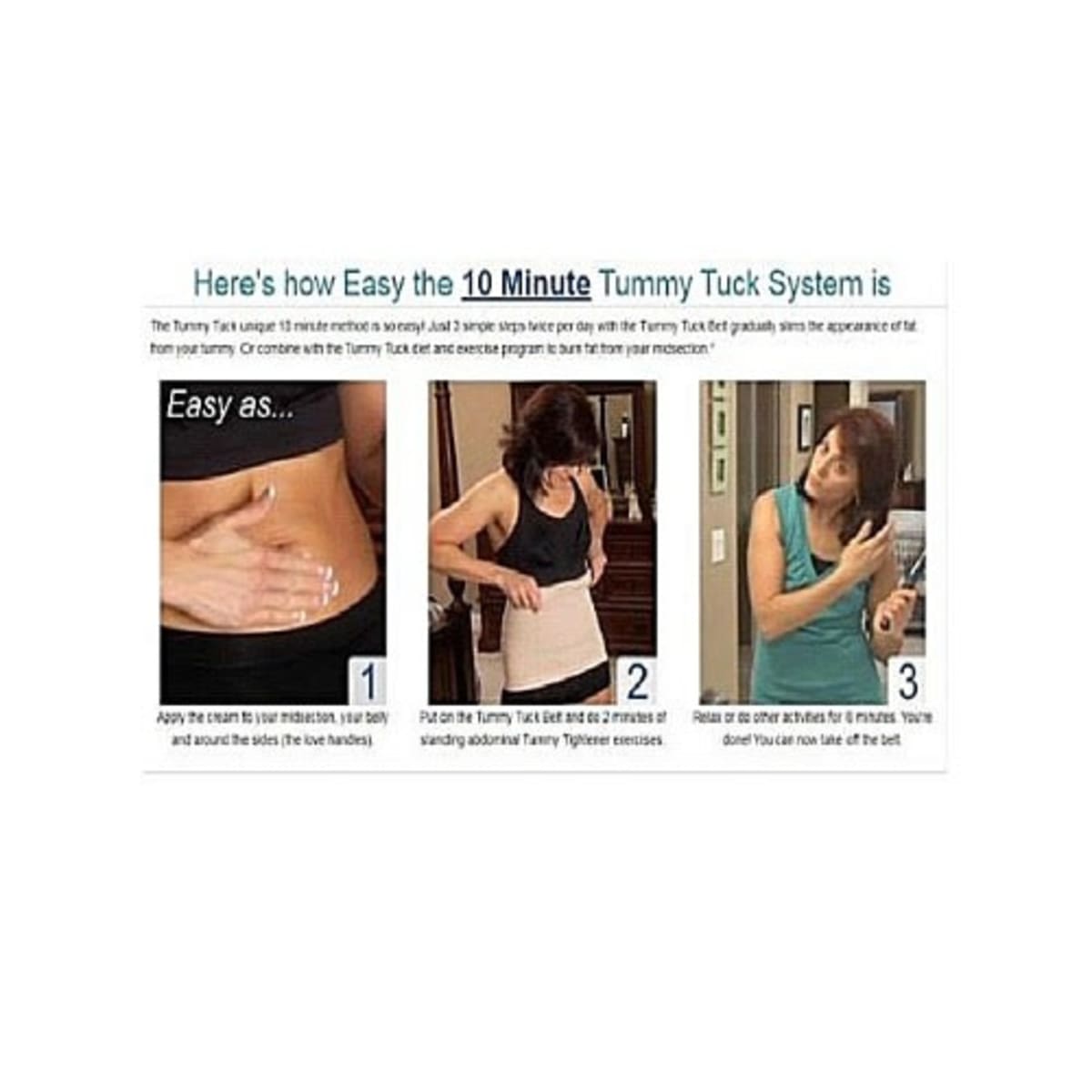 Tummy Tuck Miracle Slimming System Belt Konga Online Shopping