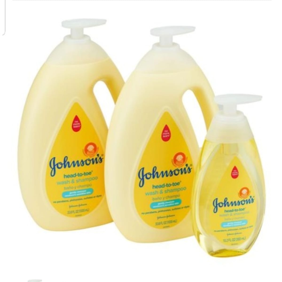 Johnson's head to toe 2024 wash and shampoo 10.2 oz
