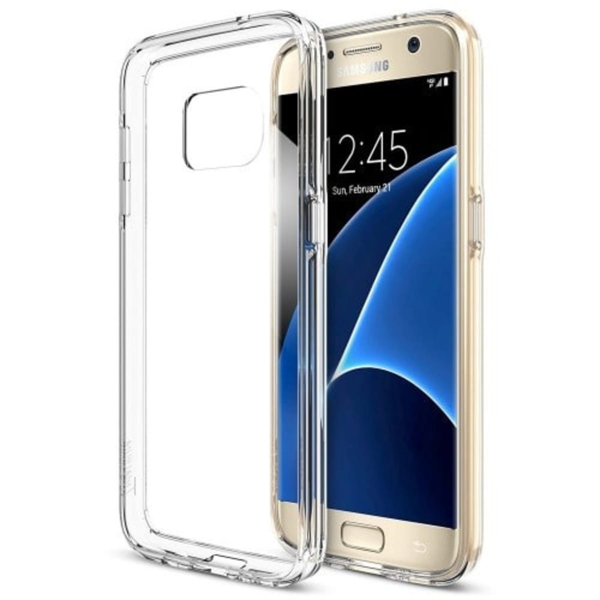 Transparent Back Cover Case For Samsung Edge | Online Shopping