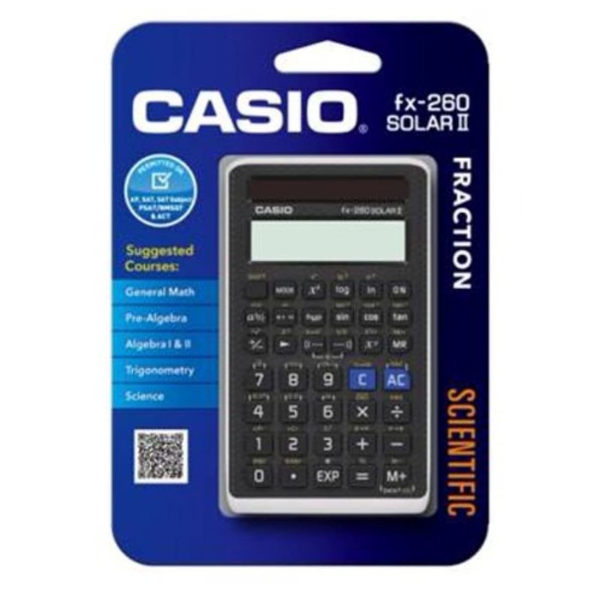 Casio fx sale 260 solar calculator