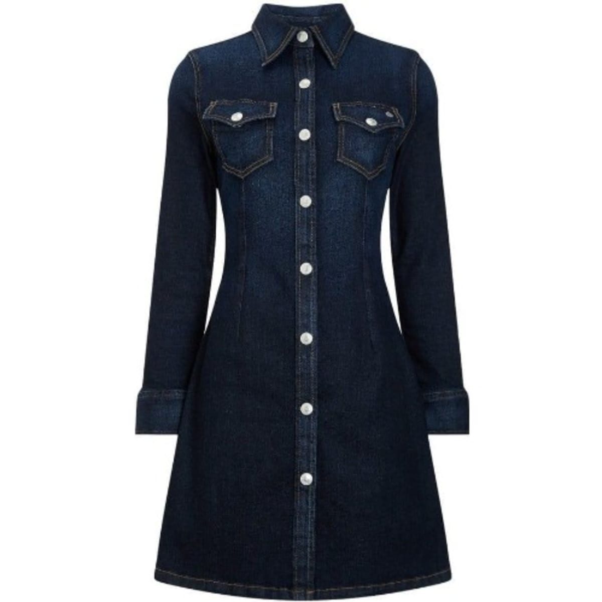 Sexy denim shirt dress new arrivals