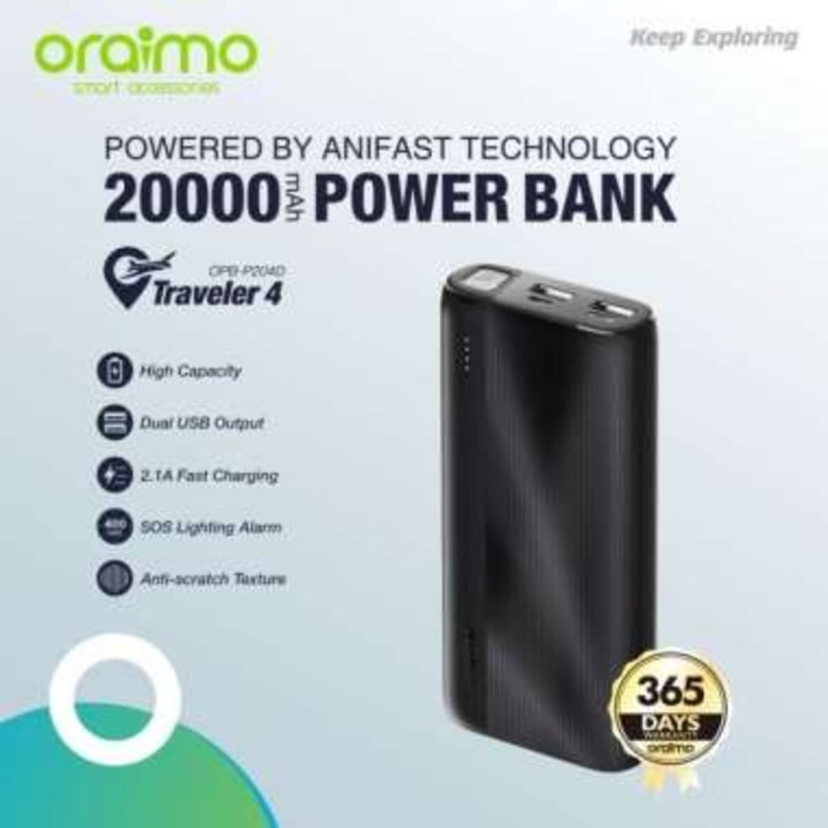 Oraimo Power Bank 27000Mah - Price in Nigeria