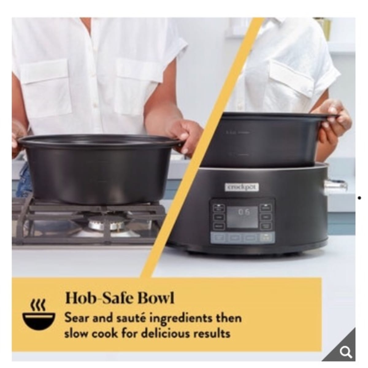 Crockpot Timeselect Digital Slow Cooker Csc093 5.6L Konga