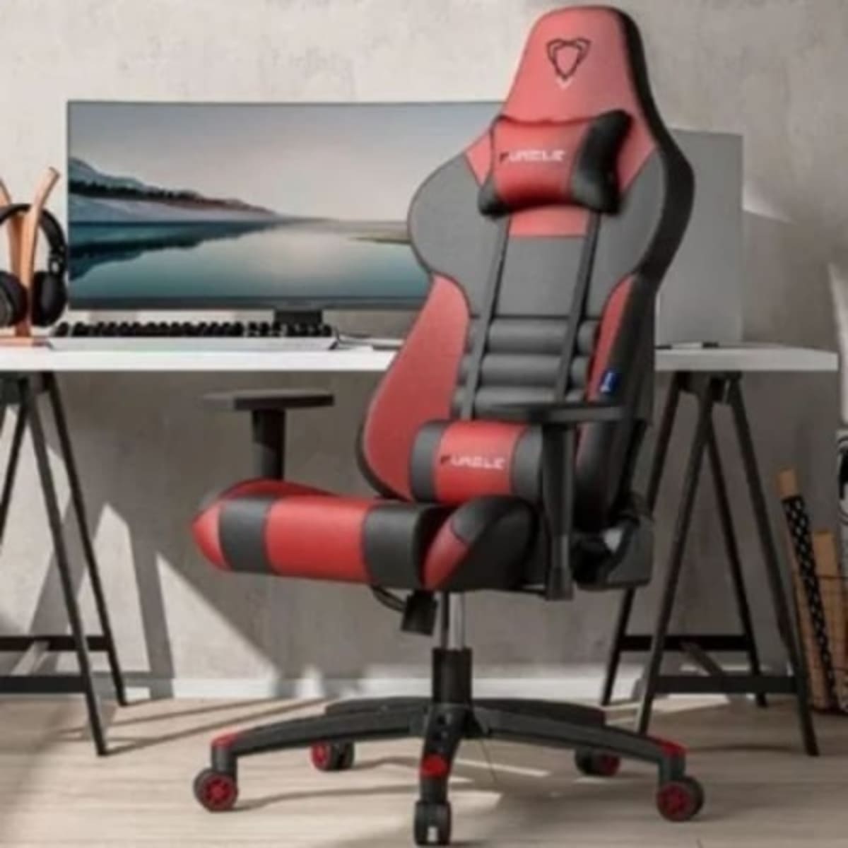 Furgle Ergonomic Chair Red Black Konga Online Shopping