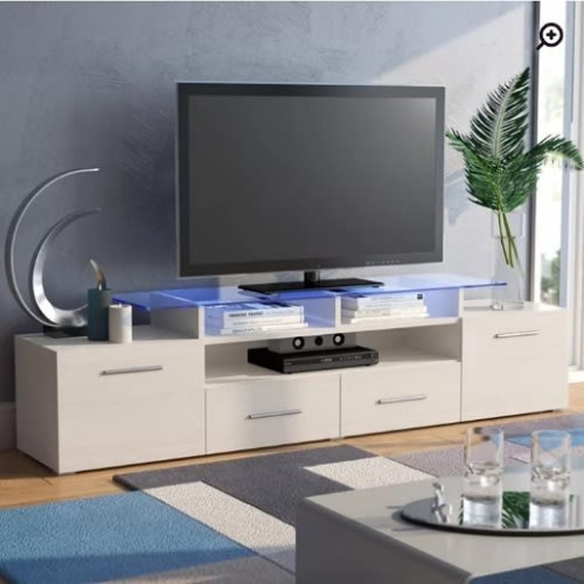 Milano tv stand for tvs up to 65 deals inches