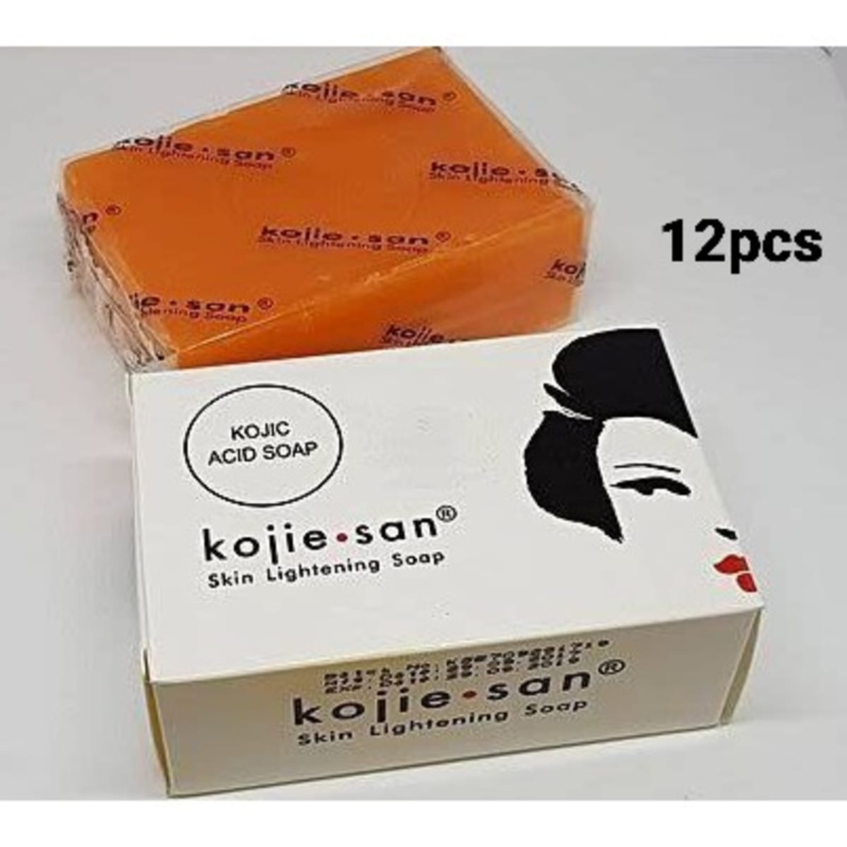 Kojie San Acid Soap - 12 Pieces