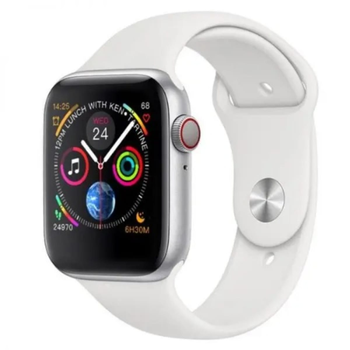 W34 Bluetooth Call Smart Watch Ecg Heart Rate Monitor Konga