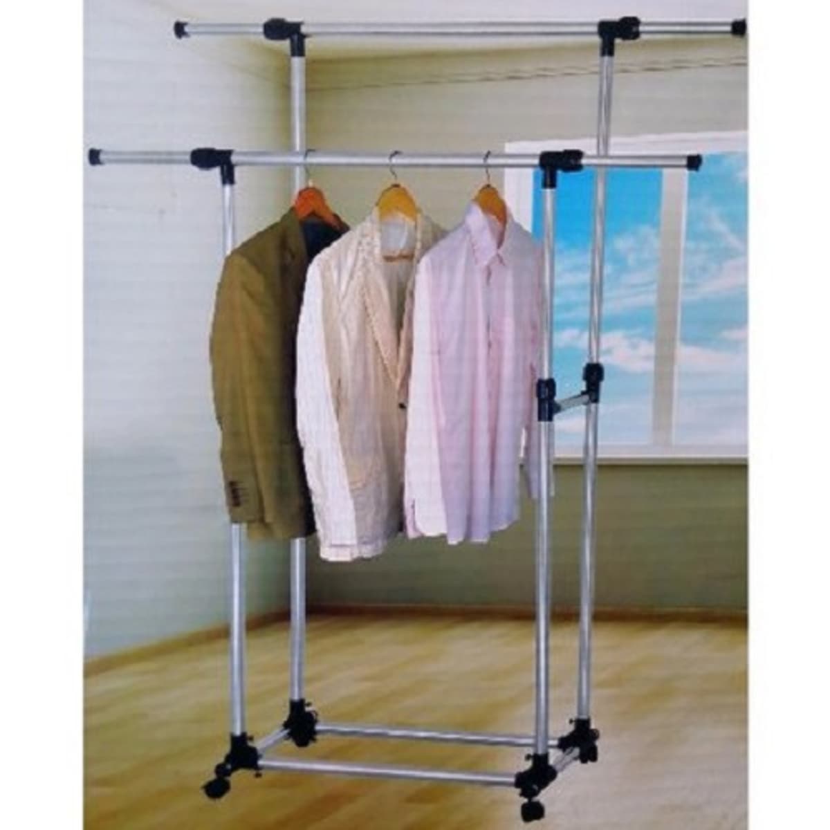 Double pole cloth hanger 2025