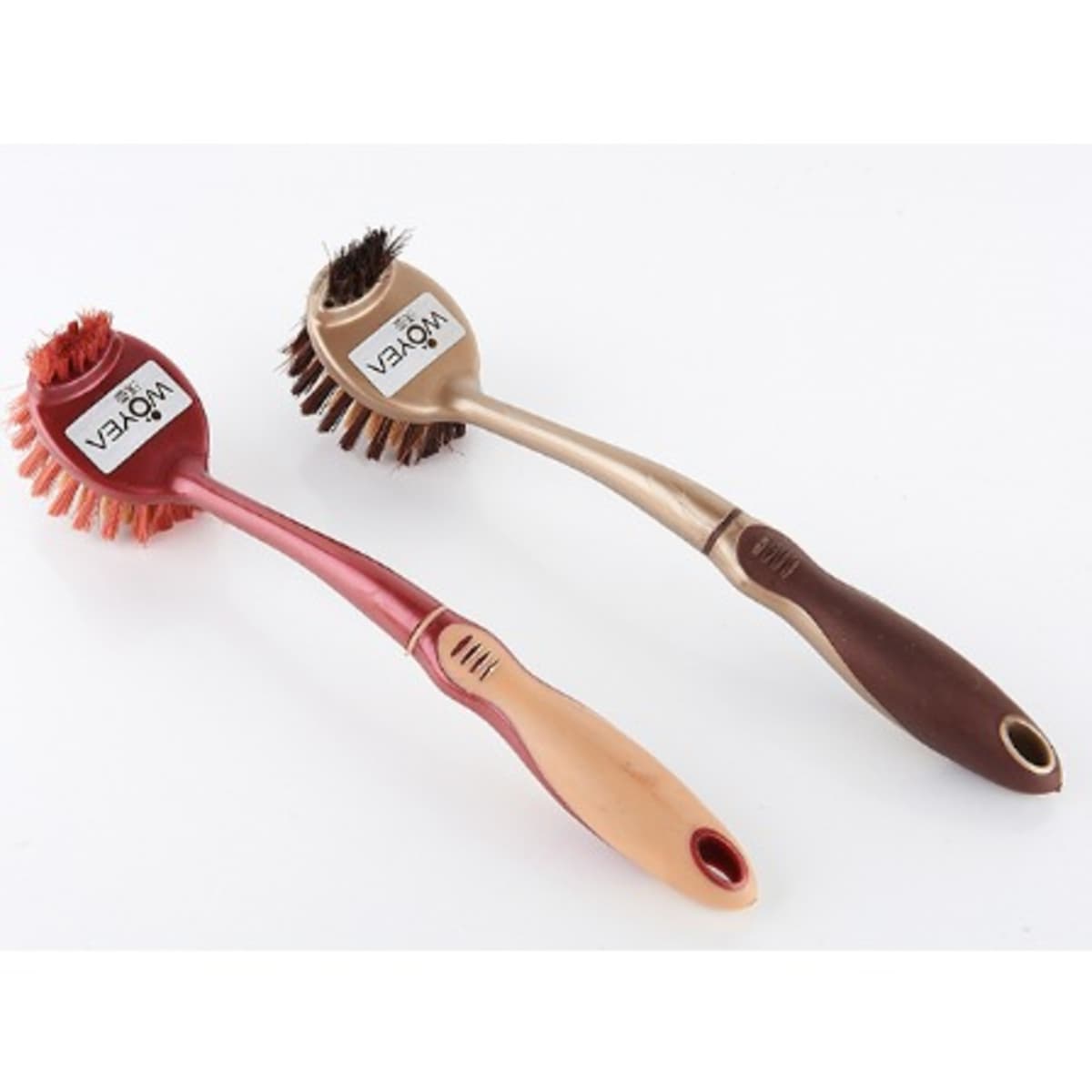 Washing up brush store with face
