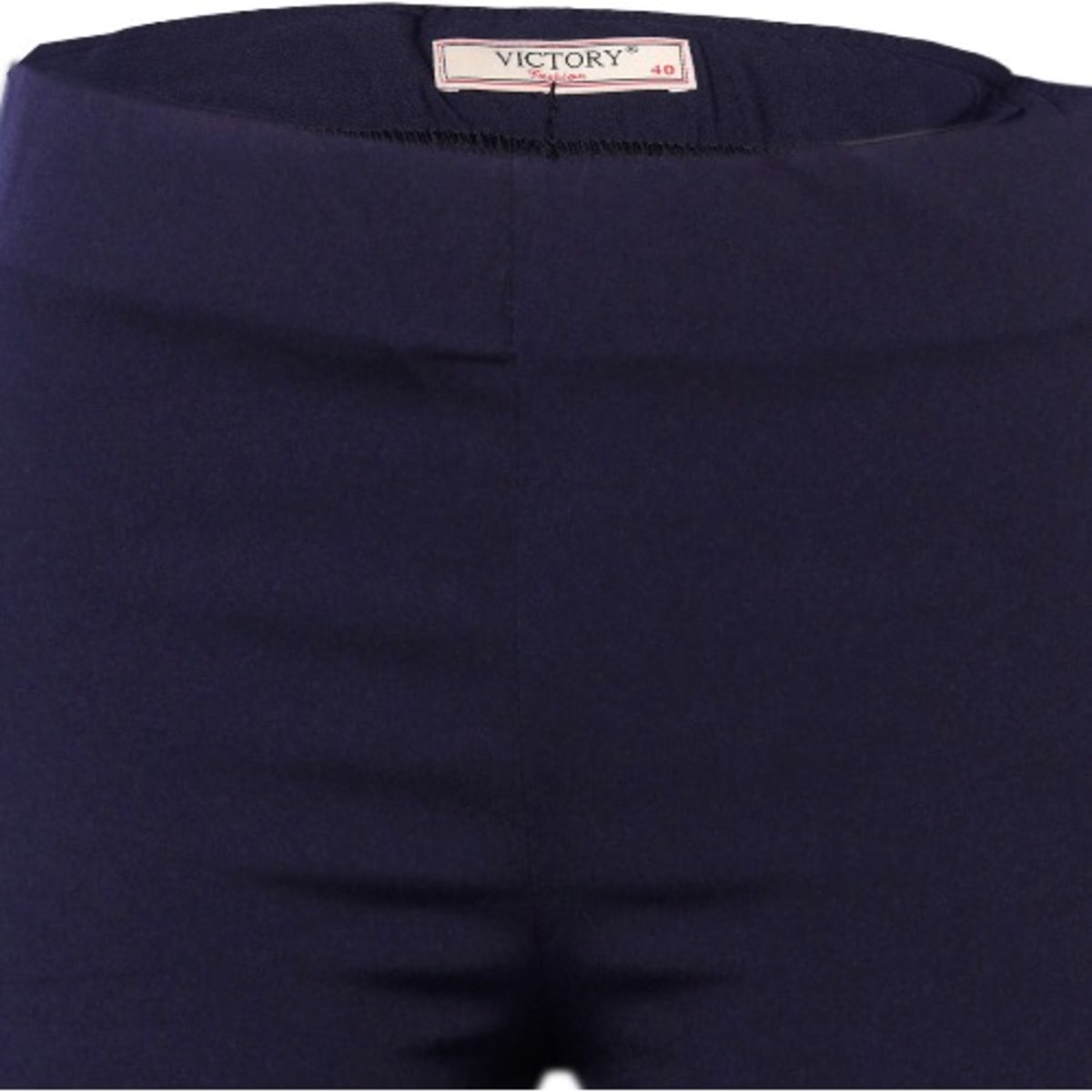 Victory Ladies Band less Boot Cut Pant - Navy Blue