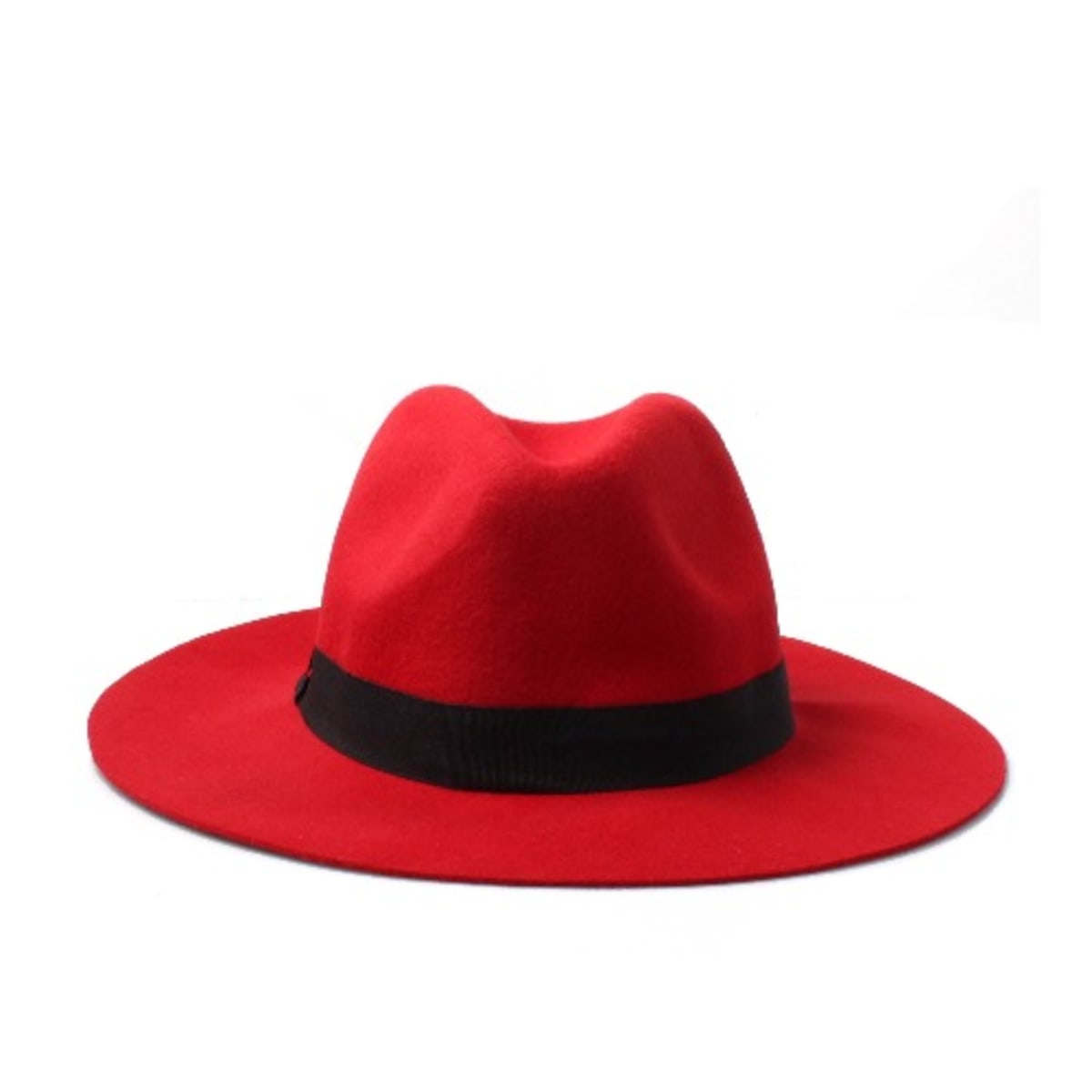 Buy red clearance fedora hat