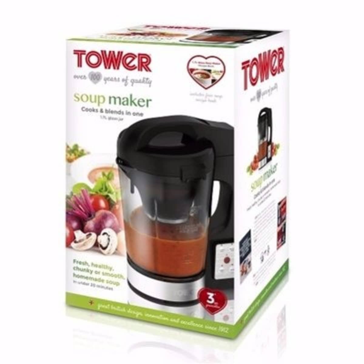 Tower sales soup maker
