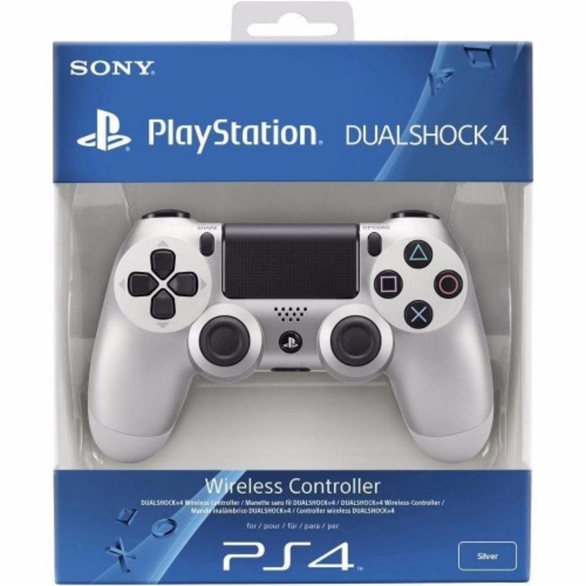 Sony DualShock 4 Wireless Controller Silver Konga Online Shopping