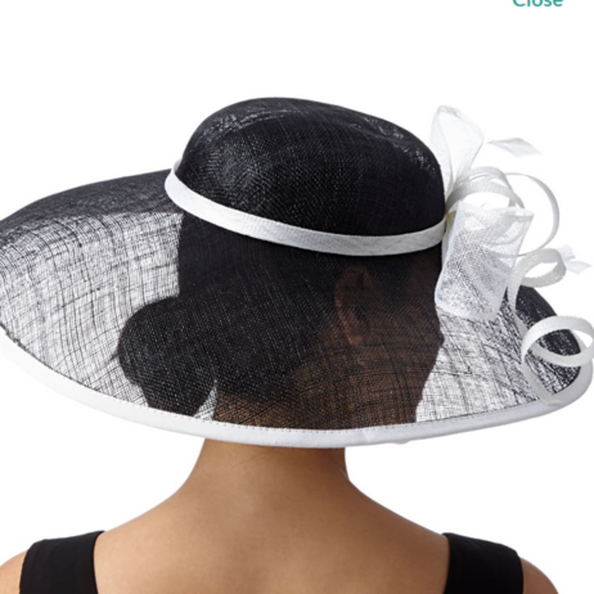 Black and cheap white ladies hats