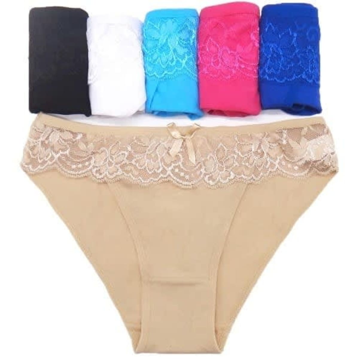 Women's Panties - 6 Pieces - Multicolour