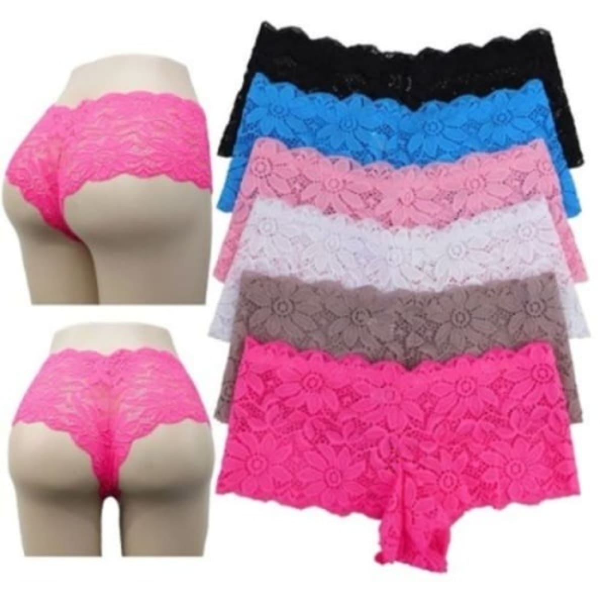 Ladies Panties - 6 Pieces