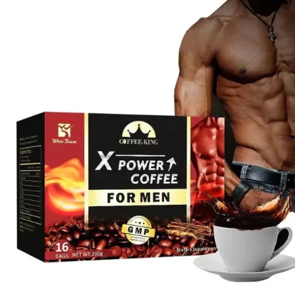 X Power Sex Men Coffee For Great Sex&energy Boost 20g* 16bags | Konga  Online Shopping