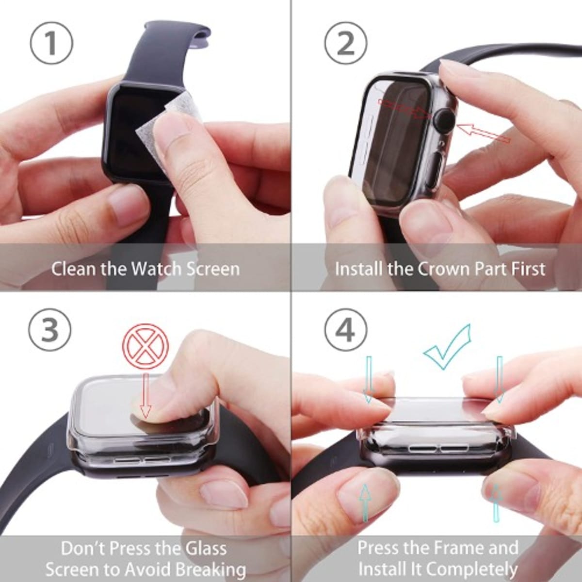 T mobile apple watch screen protector best sale