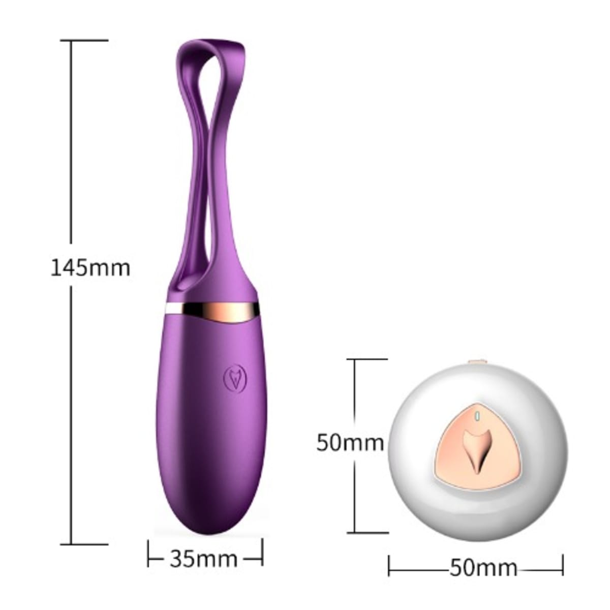 Foxshow Voice Controlled Rechargeable Vaginal Orgasm Vibrating Egg Sex Toy  | Konga Online Shopping