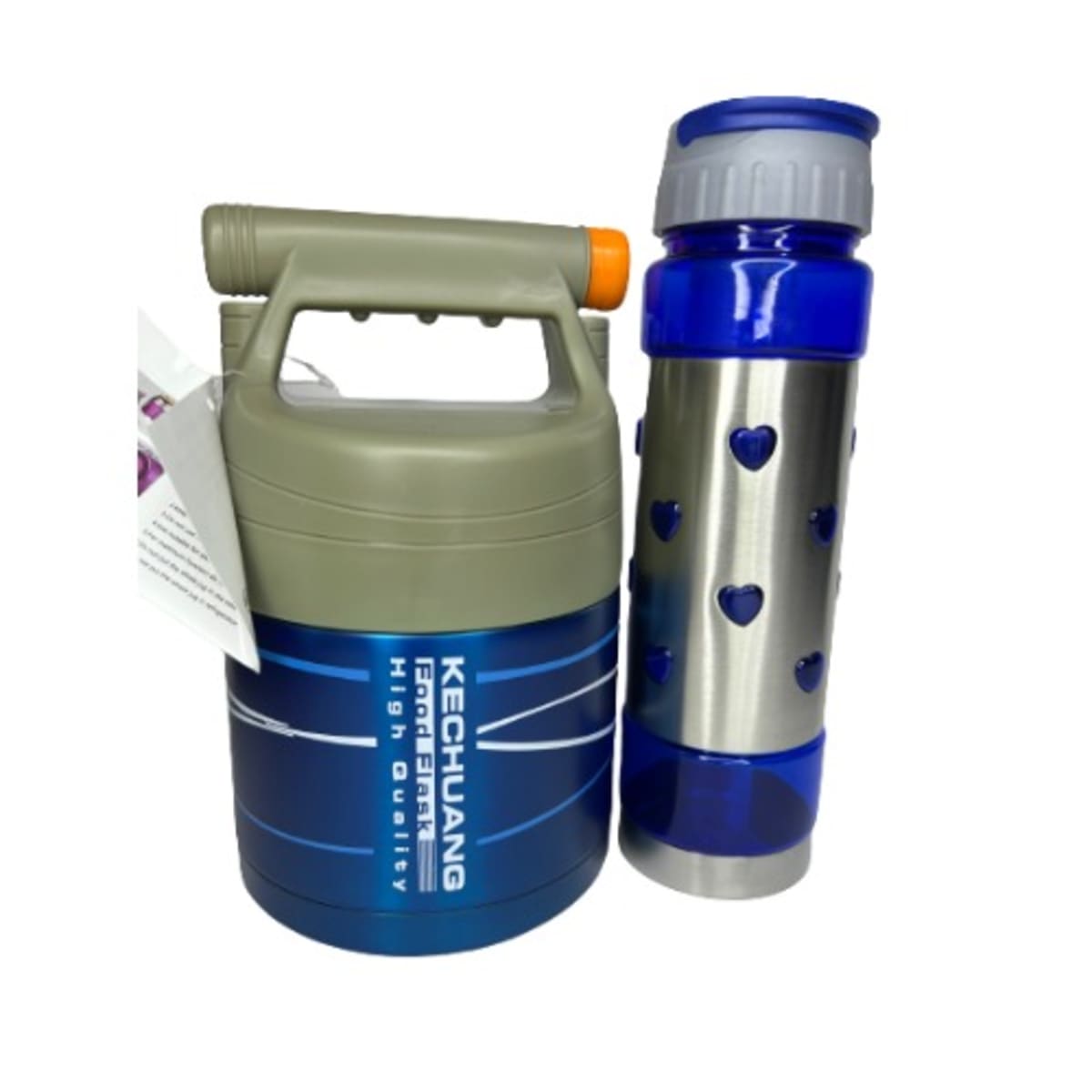Kechuang Kids 2in1 Lunch Flask Water Bottle Combo