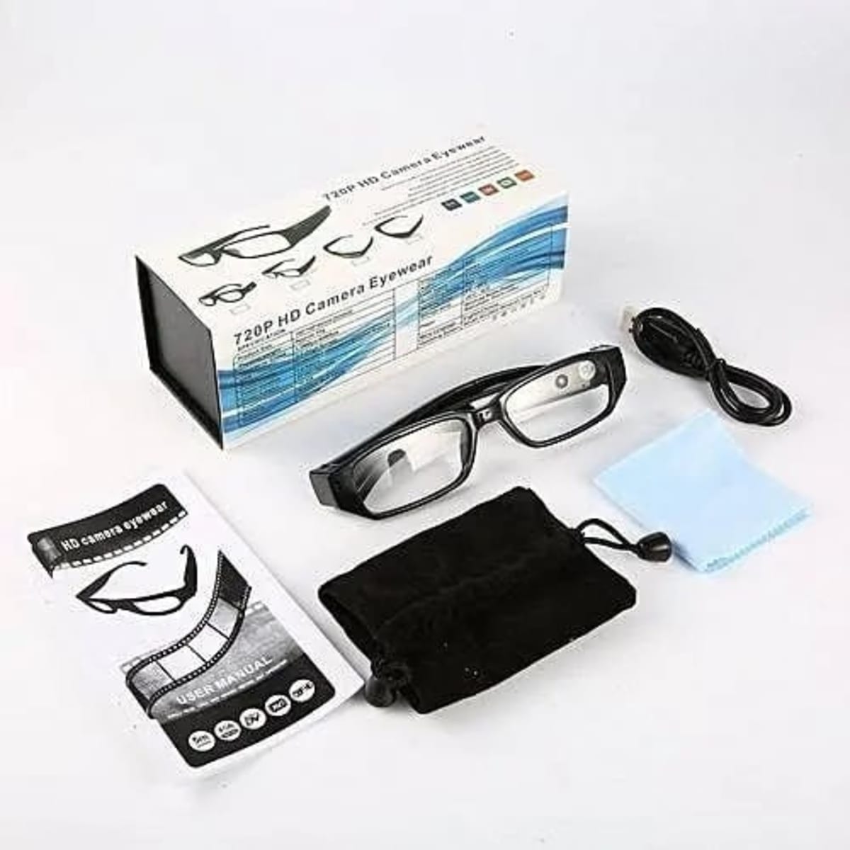 Eyeglass hot sale video camera