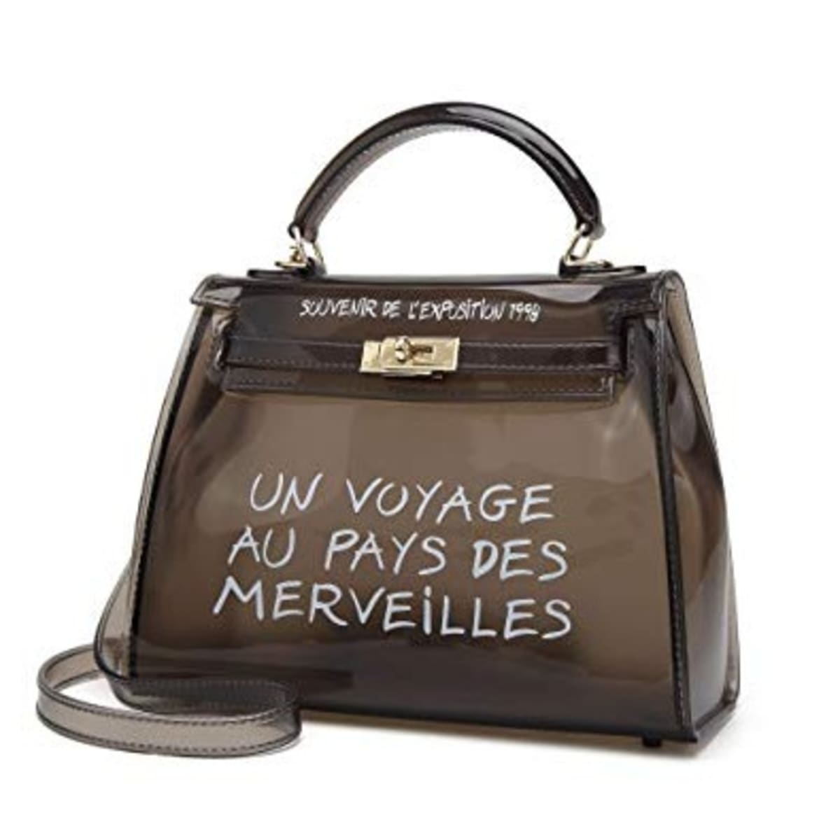 Transparent Hand Bag Black Konga Online Shopping