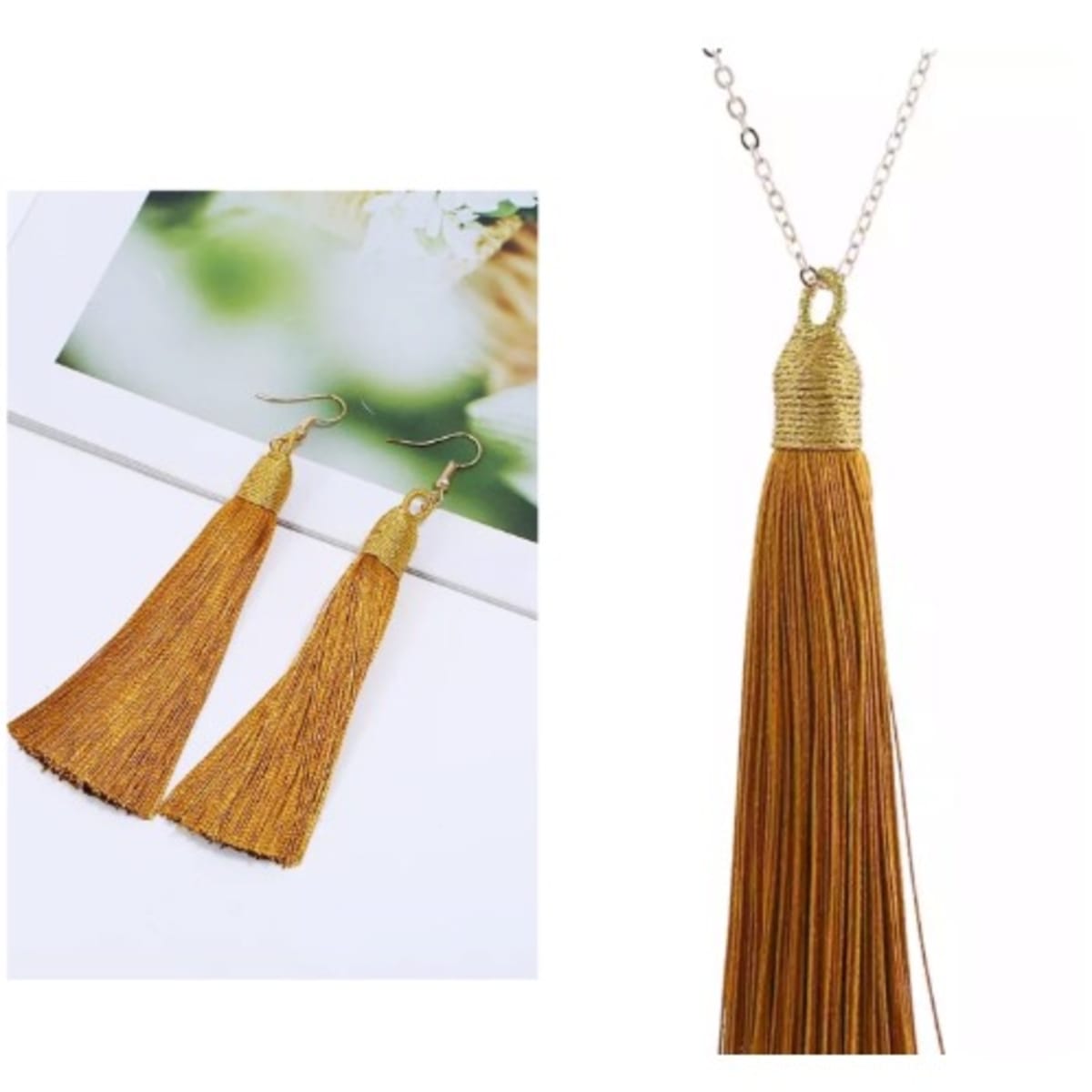 Tassel jewelry outlet sets