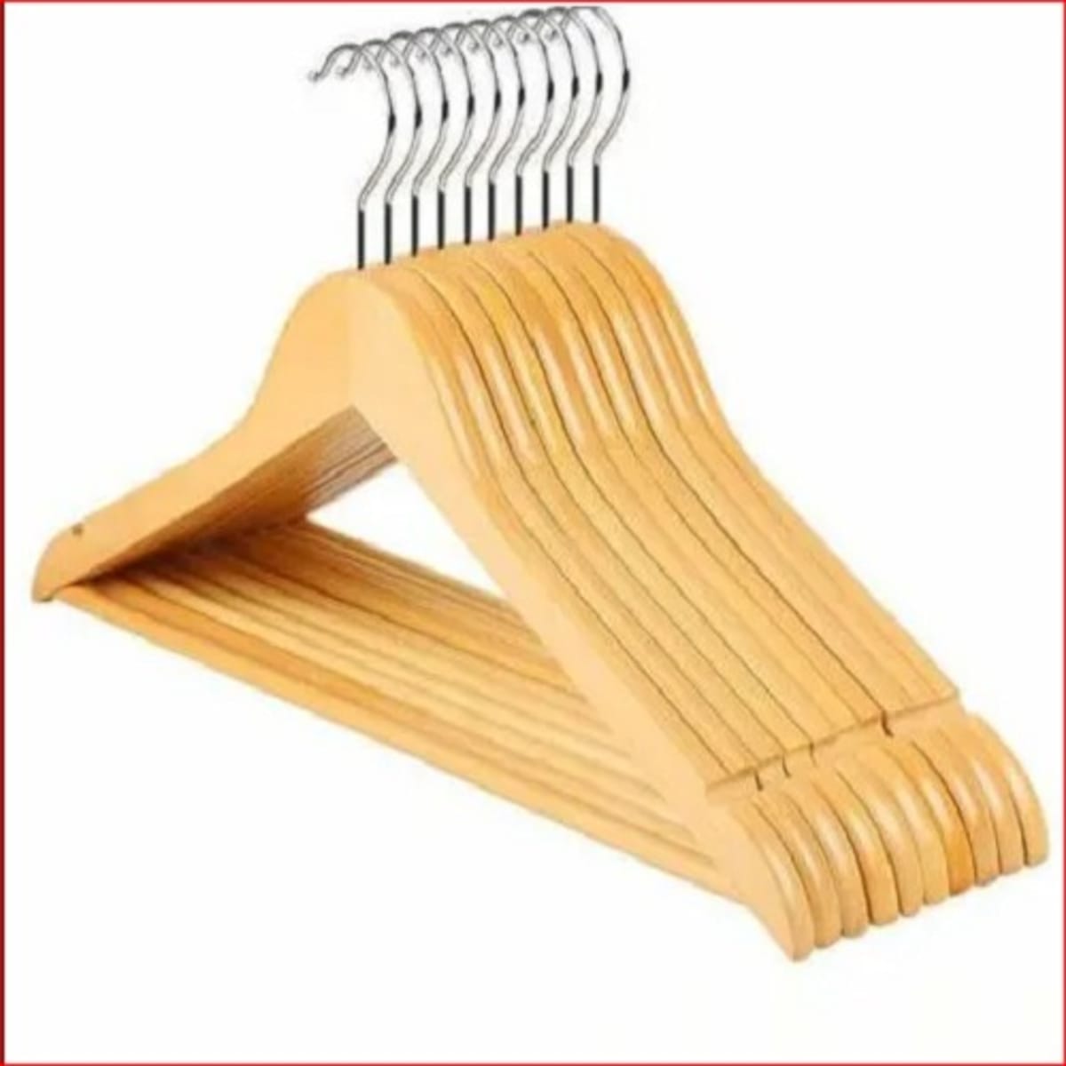 Wooden Hanger 10 Pieces Konga Online Shopping