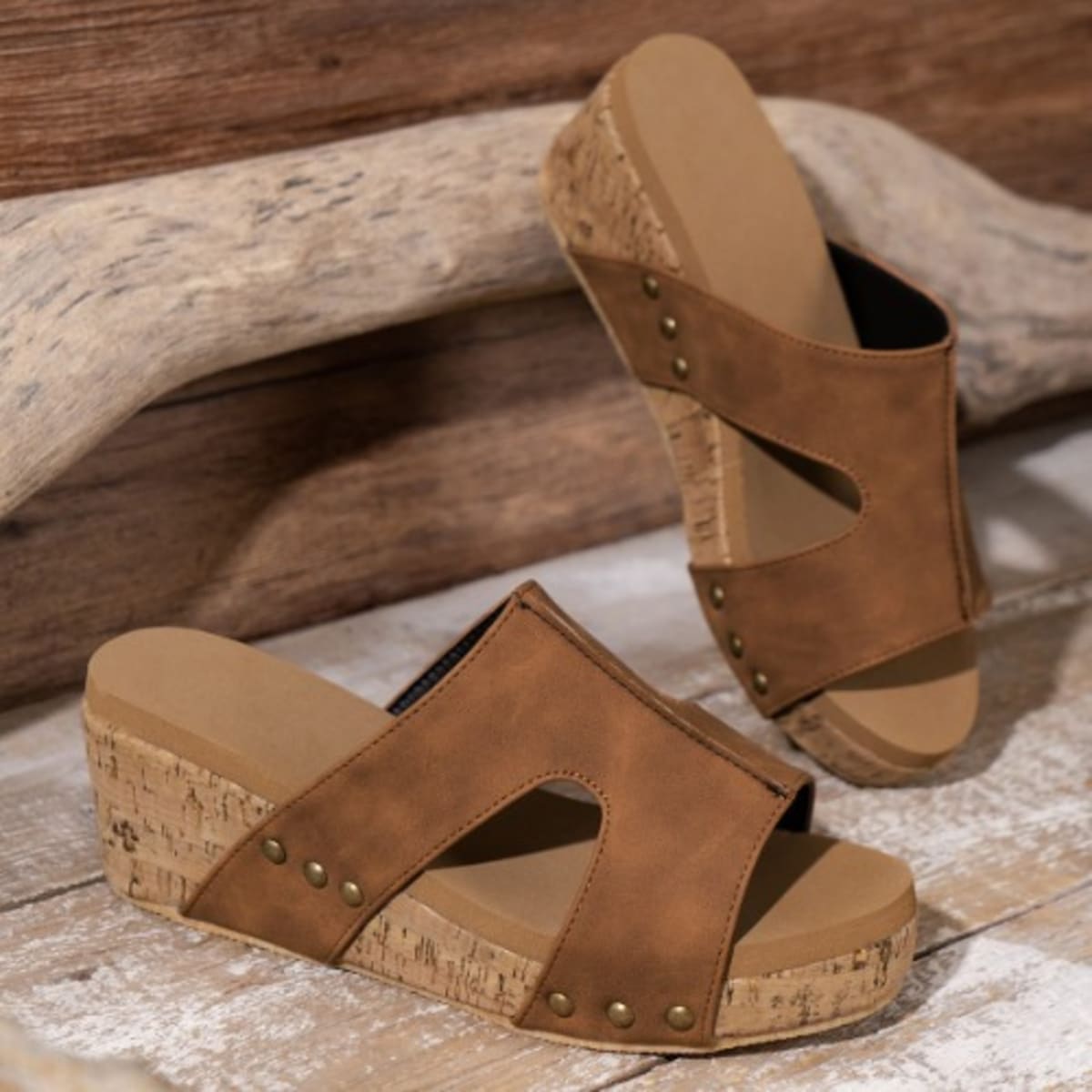 Wedges chappals online clearance