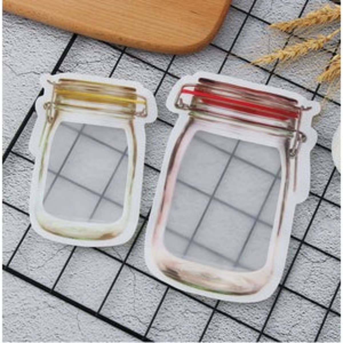 Mason shop ziplock bags