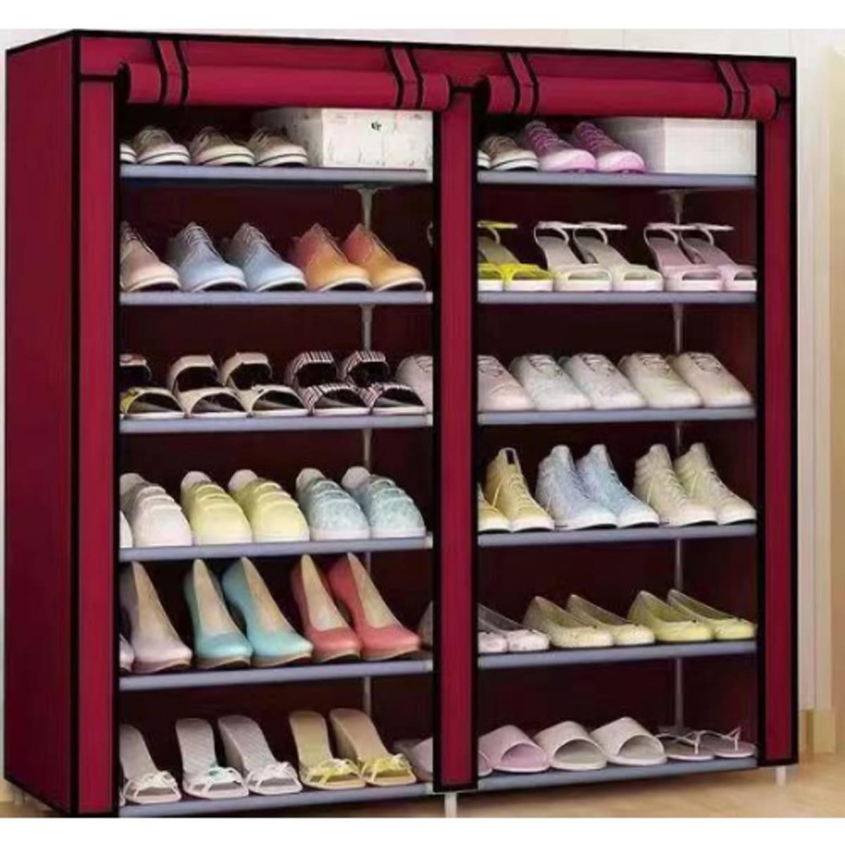 Wardrobe Shoe Rack 6 Layers with 2 Rows Konga Online Shopping
