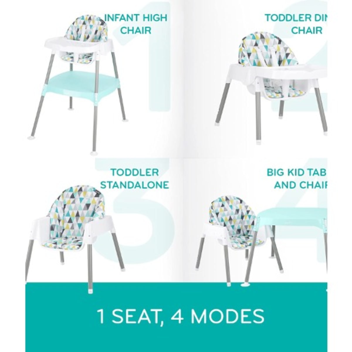 Evenflo 4 In 1 Convertible High Chair Konga Online Shopping