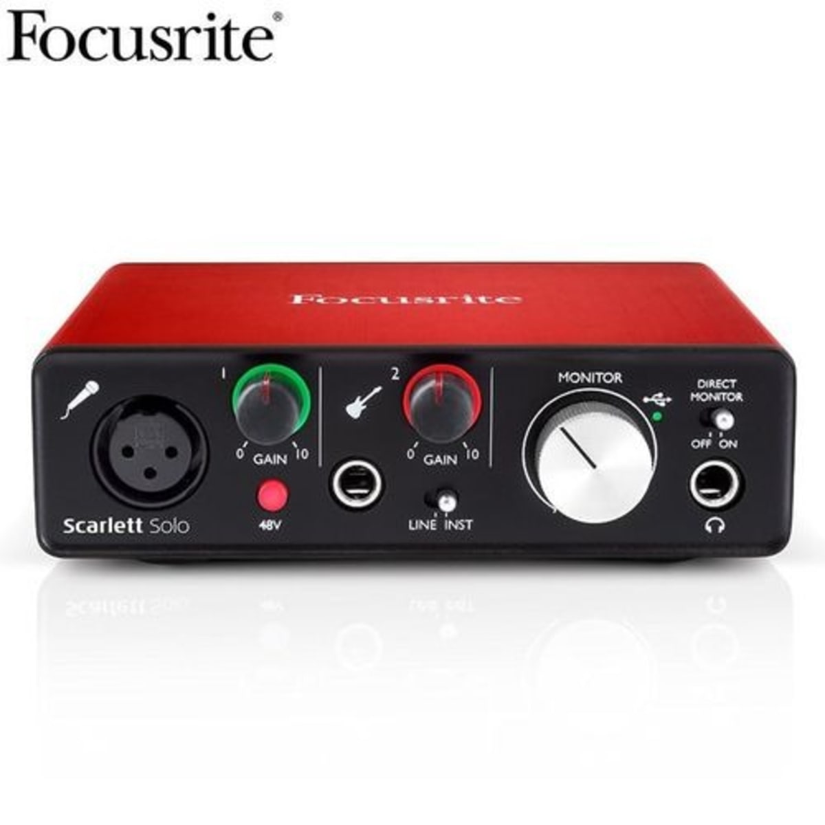 Focusrite Scarlett Solo 3rd Gen USB Audio Interface Sound Card
