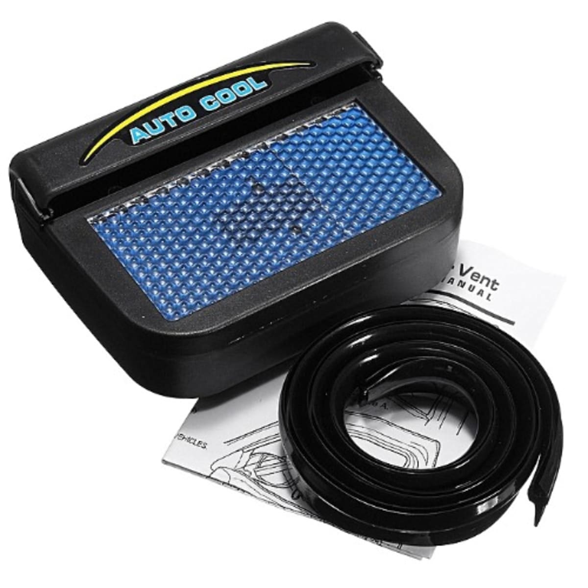 Solar power auto on sale cooling fan