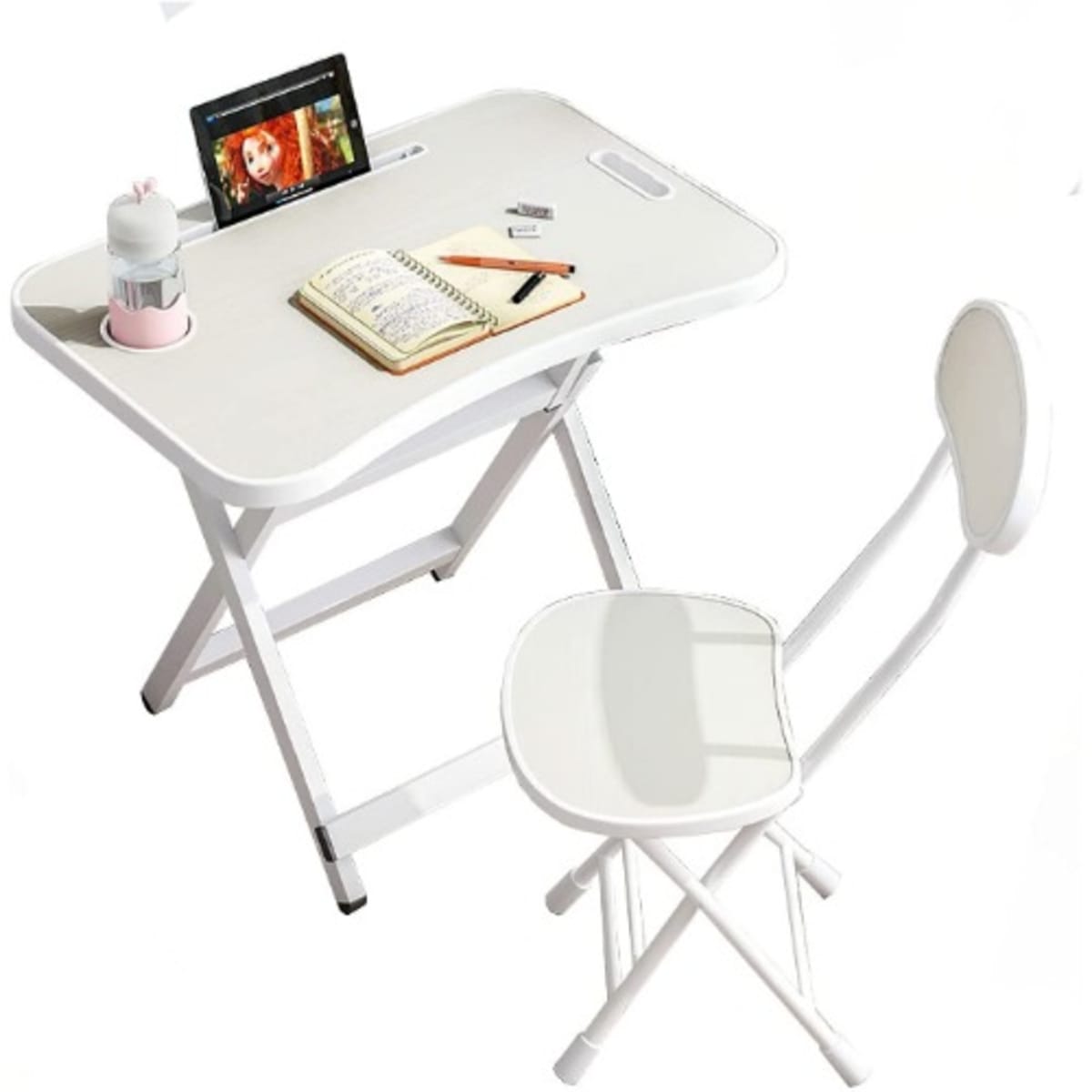 Foldable laptop hotsell table and chair